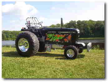 Black Viper Racing Tractor Puller